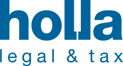 Holla legal & tax logo